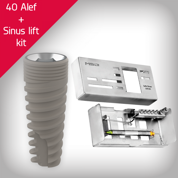 40 Alef implants + Sinus lift Kit 40 Alef implants + Sinus lift Kit